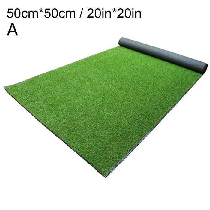 Gazon artificiel 50x50cm 50x100cm, tapis de simulation pour décoration intérieure, aménagement paysa