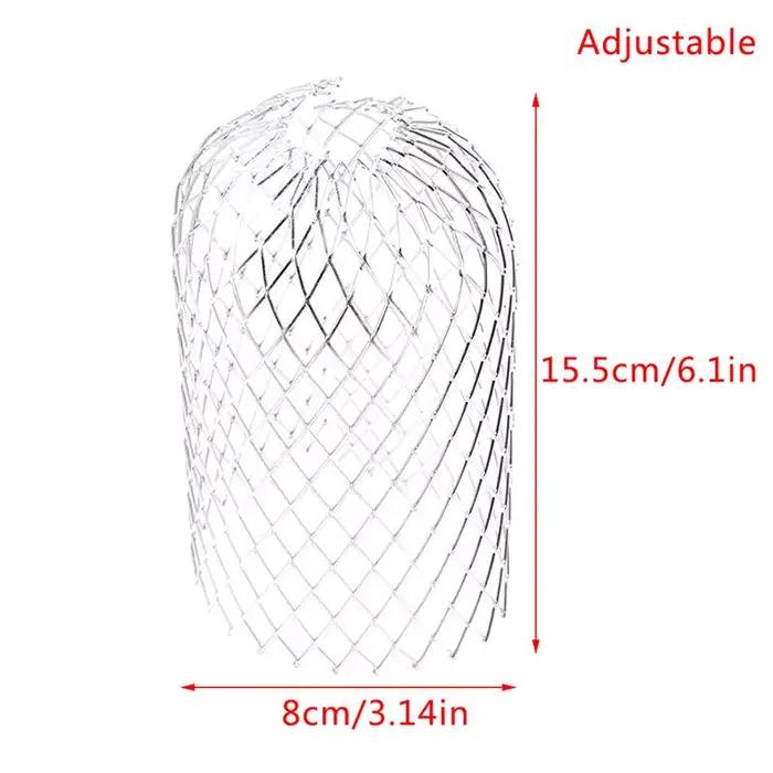 Système de gouttières de tuyau de descente, 4 pièces, filtre métallique étanche en aluminium, maille