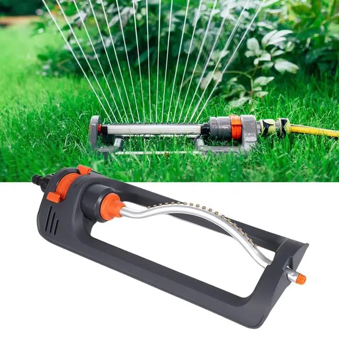Arroseur de pelouse oscillant avec 4 modes, arroseurs de jardin avec buse à 19 trous pour le refroid