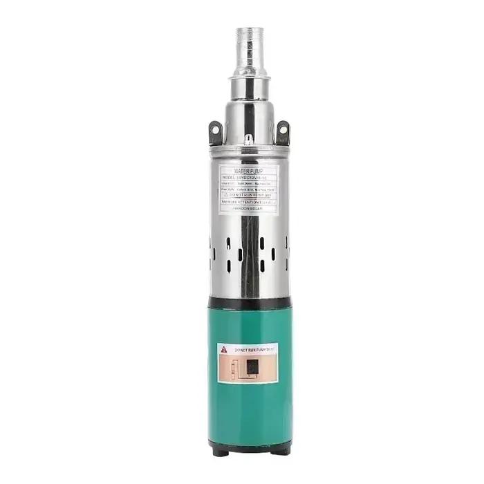Pompe solaire pour puits profond, ascenseur = 30m-45m, 20L/min, fil de 9m, 12V, 24V, 48V, pompe à ea