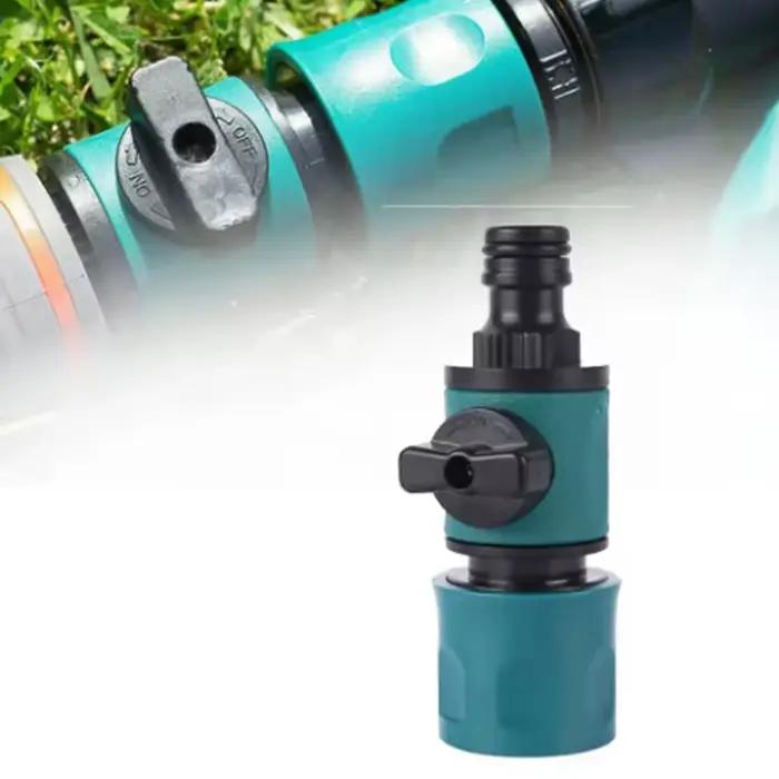 Nouveau tuyau de tuyau d'arrosage robinet en ligne tuyau d'arrosage vanne d'arrêt adaptateur de robi