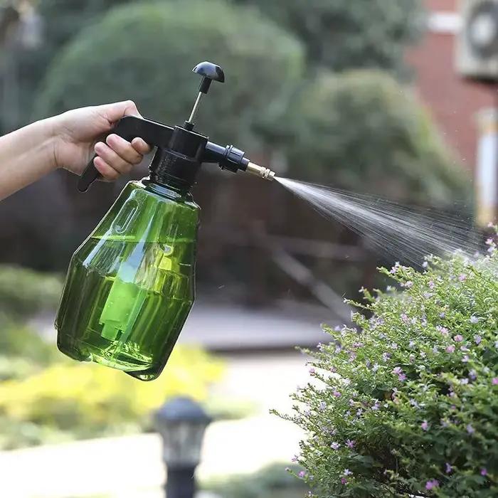 Arrosoir de jardin polyvalent de 50,72 oz avec buse réglable – Pulvérisateur à pression durable et f