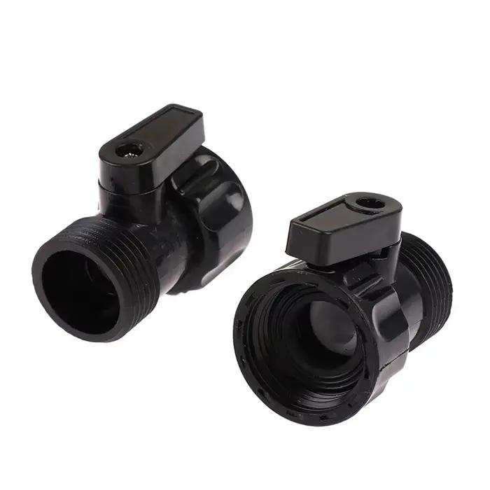 Valve d'irrigation de jardin 3/4 "mâle à femelle, 2 pièces, interrupteur d'extension de tuyau