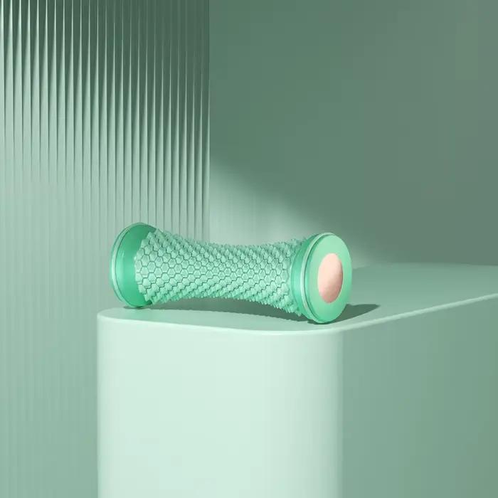 Rouleau de massage pour les pieds PP TPR ergonomique antidérapant, outil de massage des tissus profo