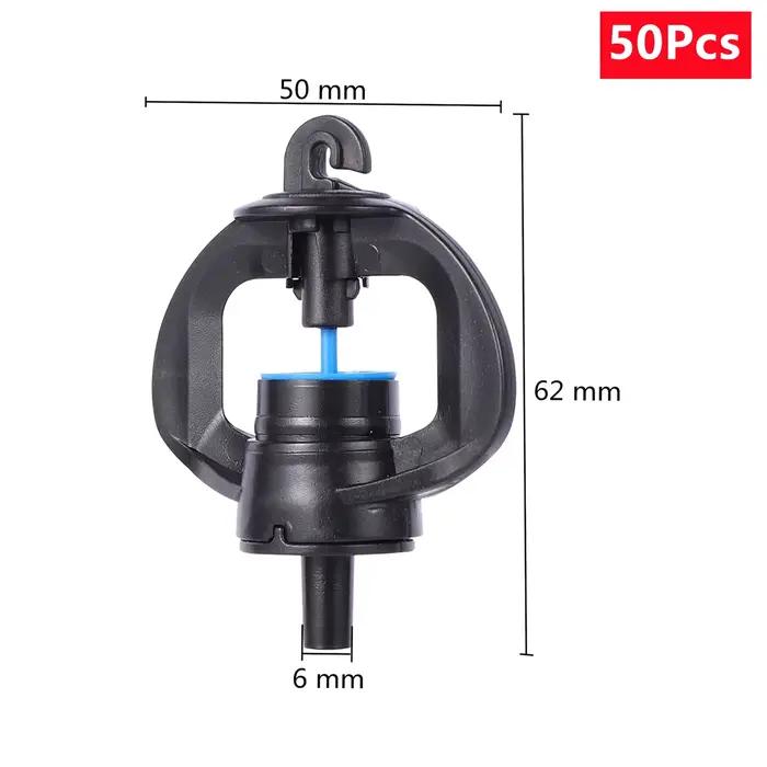 Micro buse rotative à 360 degrés, Anti-moustique, arroseur rotatif pour jardin, serre, atomisation, 