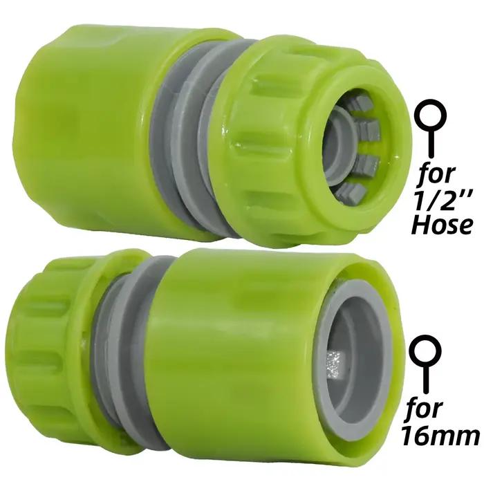 Sprycle 5 pièces 1/2 pouces tuyau d'arrosage connecteur rapide 16mm raccord de tuyau adaptateur de r