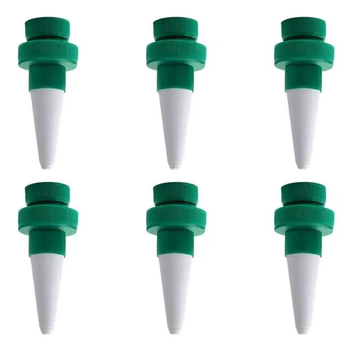 Bouteilles pointes d'arrosage automatique en plastique, piquets d'arrosage automatique en terre cuit