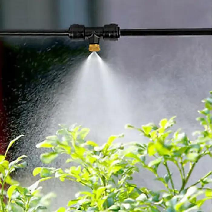 Système de pulvérisation d'eau de refroidissement pour jardin, serre et extérieur, système de dépous
