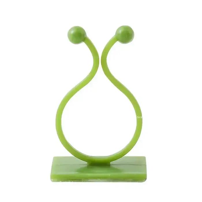 Clips muraux pour plantes grimpantes, 20 pièces, crochet à boucle de vigne, fixateur de pince en rot