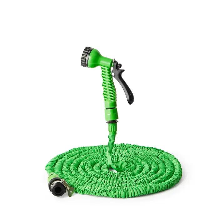 LUSQI 100FT tuyau extensible haute pression multifonctionnel tuyau d'eau pour le nettoyage de voitur
