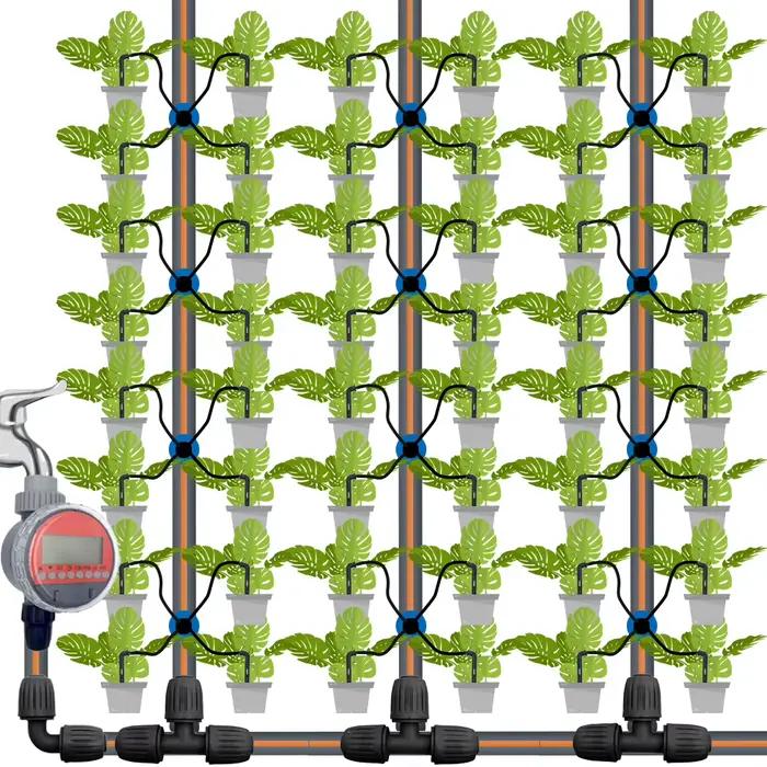 OASIS-Kit de micro goutteurs d'irrigation à flèche courbée, pour tuyau de 3/5mm, pour arrosage de ja