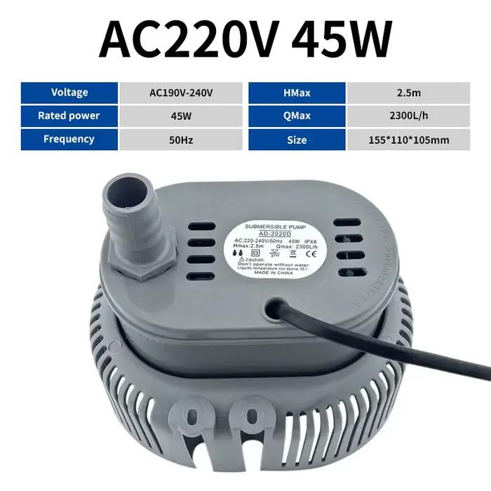 SubSN-Pompe à eau de climatisation, ventilateur d'air froid, protection de l'environnement, AC 380V,
