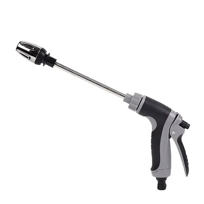 Pistolet à eau portable, buse réglable, équipé d'un récipient à mousse, utilisé pour le lavage de vo