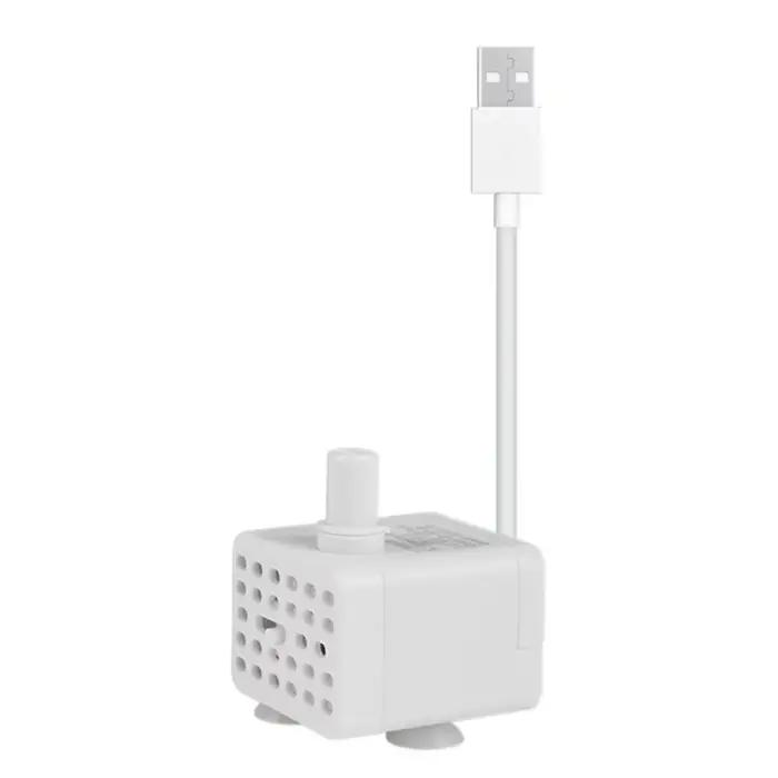 Pompe Submersible USB pour Aquarium basse pression, Mini pompe Submersible 130L/H 3W, pompe de Filtr