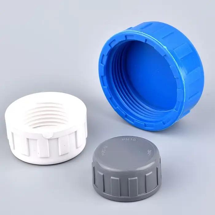 Raccord de fin de ligne en PVC à filetage femelle 1/2~2 pouces, connecteur de tuyau d'irrigation 20 