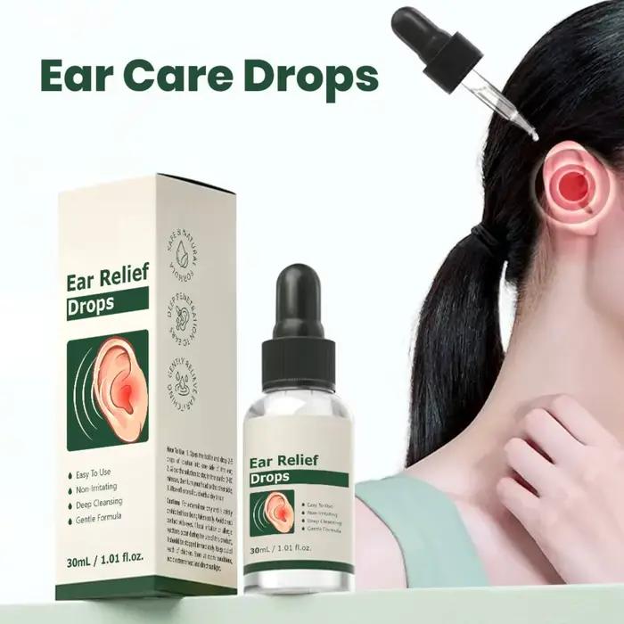 Gouttes douces pour le soin des oreilles, liquide nettoyant pour cérumen, sérum nettoyant en profond