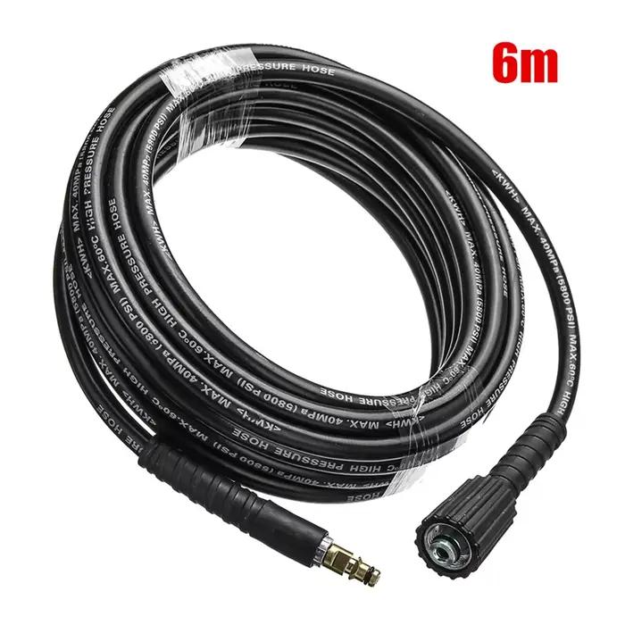 Tuyau de lavage haute pression pour voiture 6m 8m 10m, compatible Karcher K2 K3 K4 K5, pour le netto