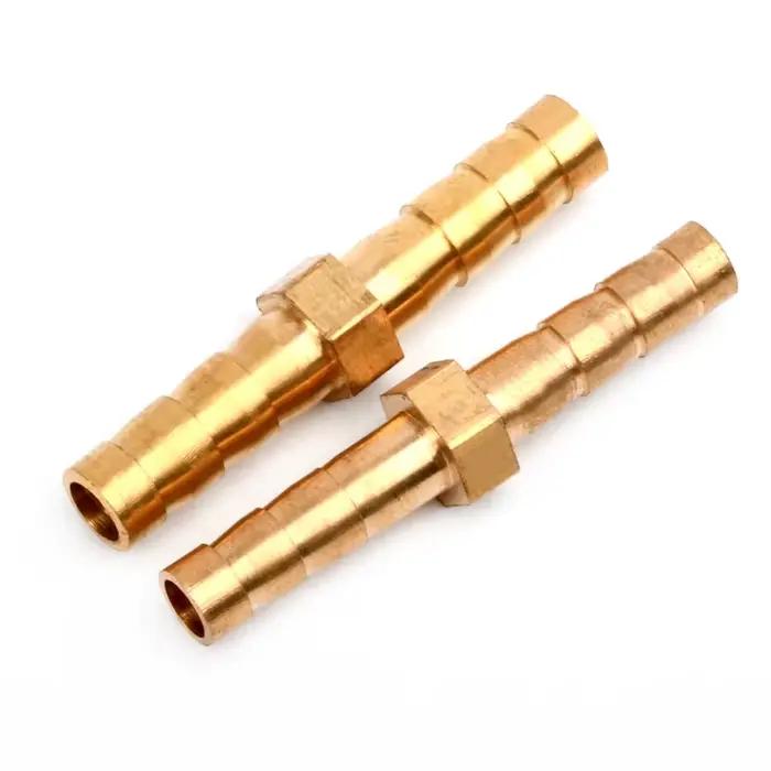 Raccord de tuyau en laiton, Type T, adaptateur de connecteur à 3 voies 4/5/6/8/10/12/16/19mm, tuyau 