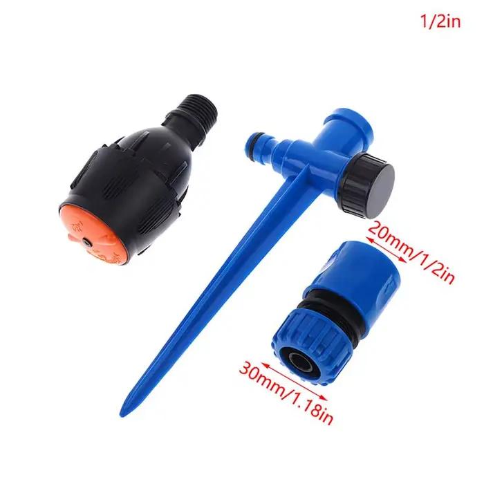 Arroseur rotatif automatique à 360 degrés, buse d'arrosage de jardin pour pelouses et plantes d'exté