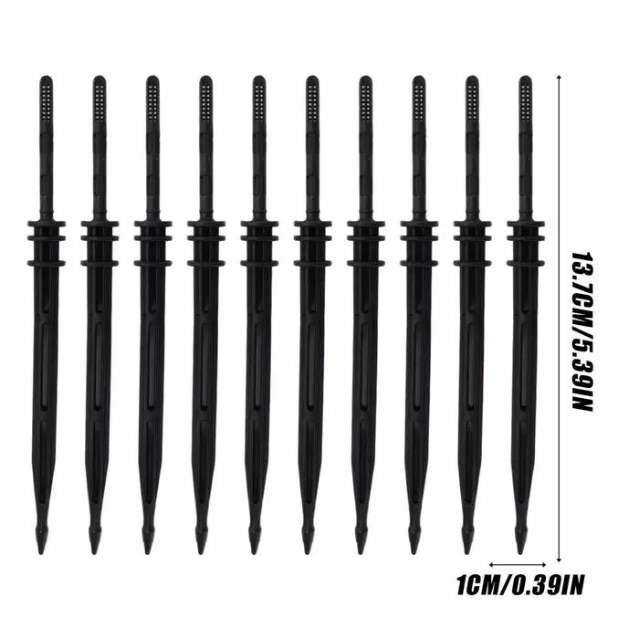 Goutteur à flèche droite pour système d'irrigation, micro-goutteur pour jardin, plantes et fleurs