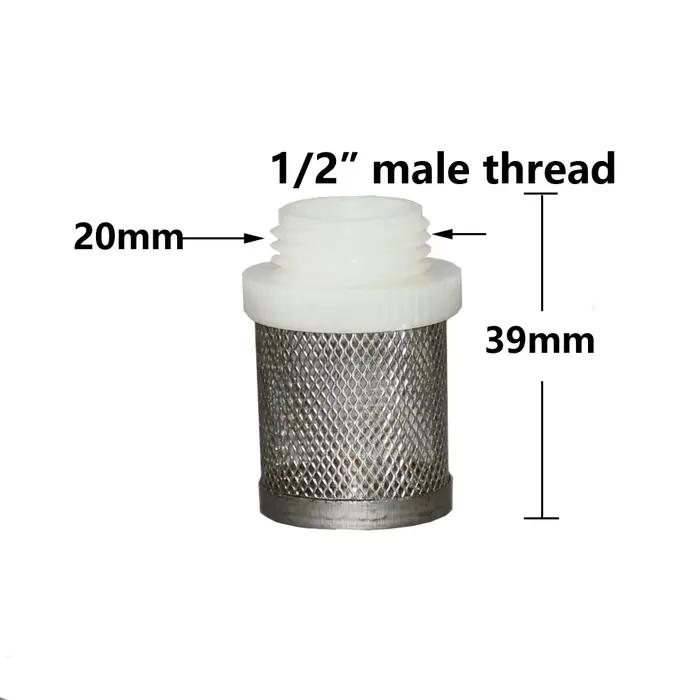 Filtre de tuyau de Protection de pompe à eau, 6-19mm, filtre d'irrigation goutte à goutte, adaptateu