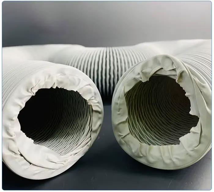 Tuyau flexible évolutif en PVC épaissi, tuyau d'accès, équipement de cuisine, 3 ", 4", 6 ", 8", 1.5 