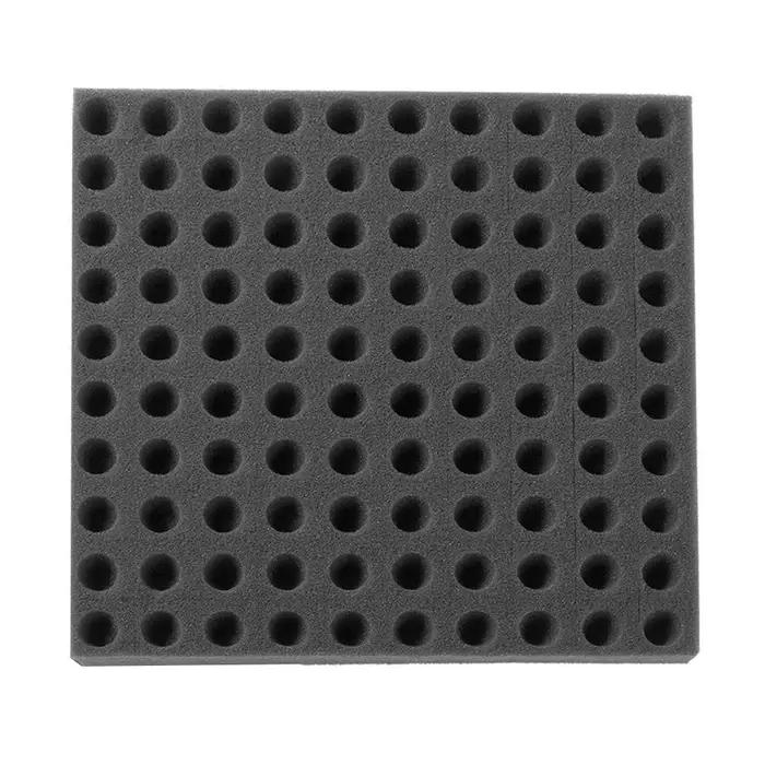 Éponge de semis hydroponique noire sans sol, clonage de pots de jardin, collier de pépinière, semis,