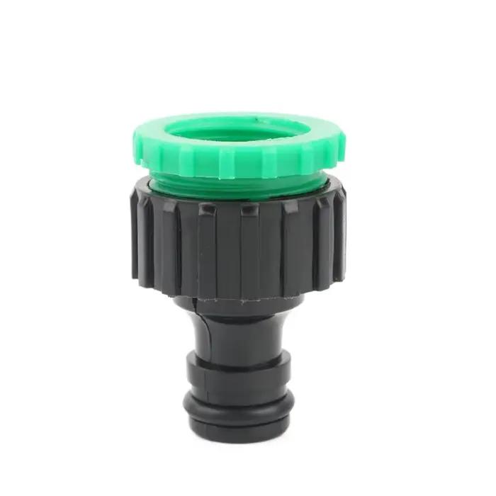 Adaptateur de connecteur de robinet d'eau en plastique, filetage mâle/femelle 1/2 3/4 1 pouce, 2 piè