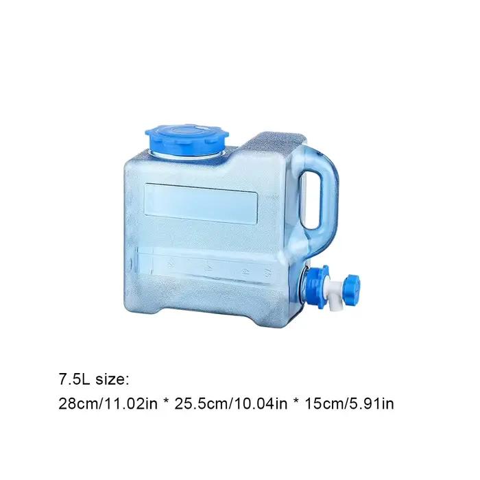 Récipient de baril d'eau de grande capacité, précieux, stockage d'eau d'urgence, adapté pour véhicul