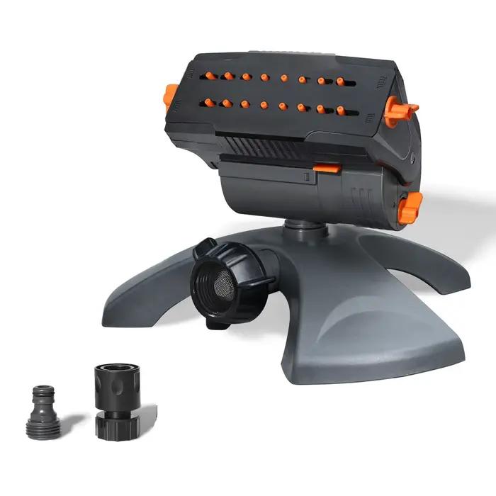 Arroseurs oscillants Diivoo Mini Turbo pour jardin, arroseur de jardin avec grande base, largeur, po