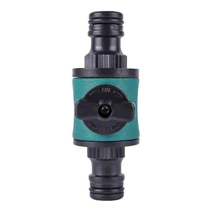 Raccord de tuyau d'arrosage avec robinet, connexion sécurisée pour l'arrosage, l'aménagement paysage