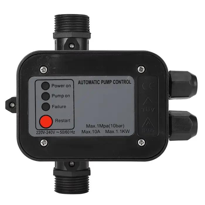 Contrôleur de pression de pompe à eau automatique, 220V, interrupteur de pression de pompe à eau aut