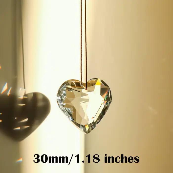 Pendentif Prisme Suncatcher pour Décoration de Jardin, Artisanat, Maison, Bureau, Rainbow Maker, Fen