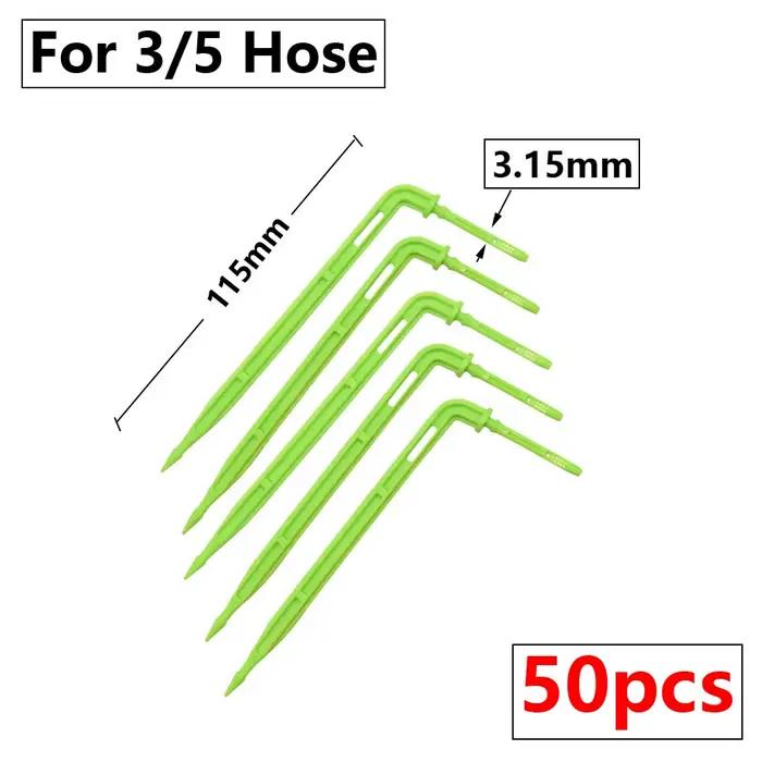 Plier flèche goutteur 1/8 ''1/4" Micro Kit d'irrigation goutte à goutte émetteur 3/5mm 4/7mm tuyau j