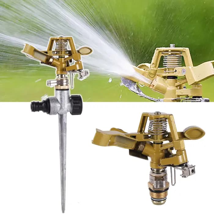 Arroseur à bascule rotatif à filetage mâle 1/2 ", arroseur à Impact réglable, buse d'arrosage pour p