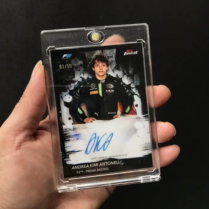 Cartes à collectionner F1 personnalisées DIY, cartes autographiées rares avec Hamilton, Verstappen, 