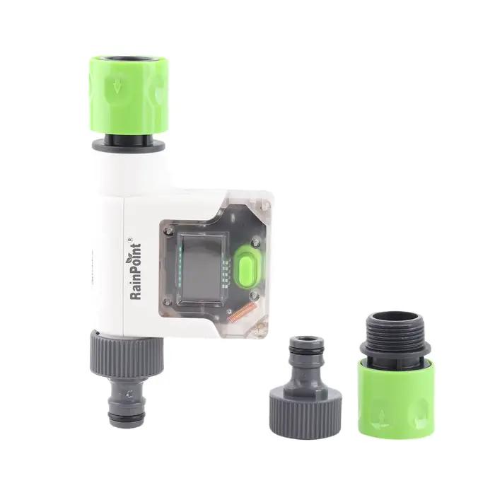 Débitmètre d'eau WiFi pour tuyau d'arrosage, compteur d'eau intelligent avec 4 Modes de débit, suivi