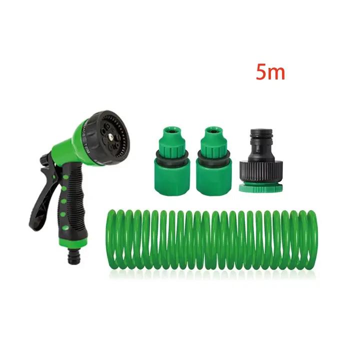 Tuyau d'eau télescopique, brosse domestique, artefact de voiture, tube à ressort, tuyau d'eau de lav