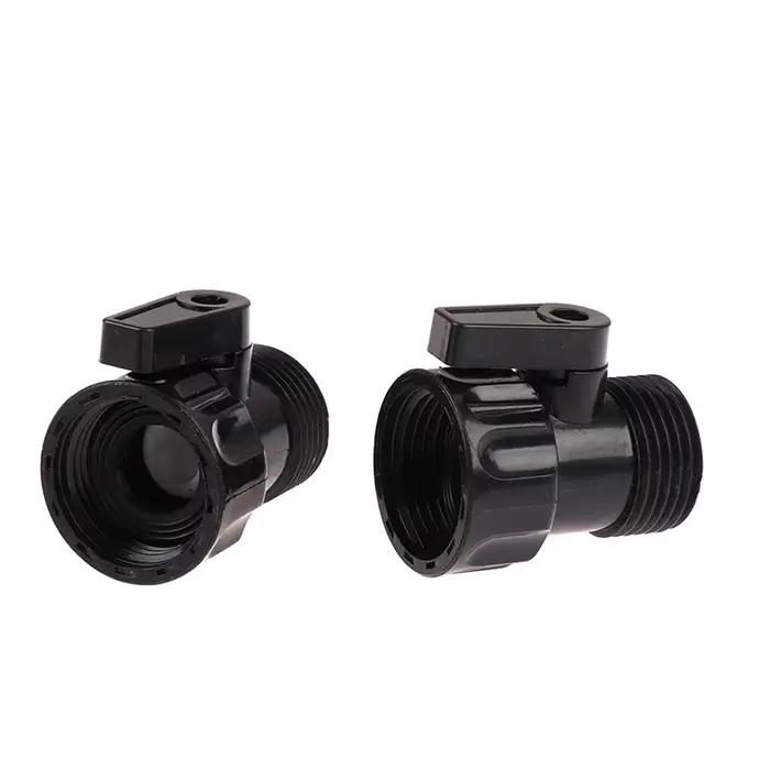 Valve d'irrigation de jardin 3/4 "mâle à femelle, 2 pièces, interrupteur d'extension de tuyau