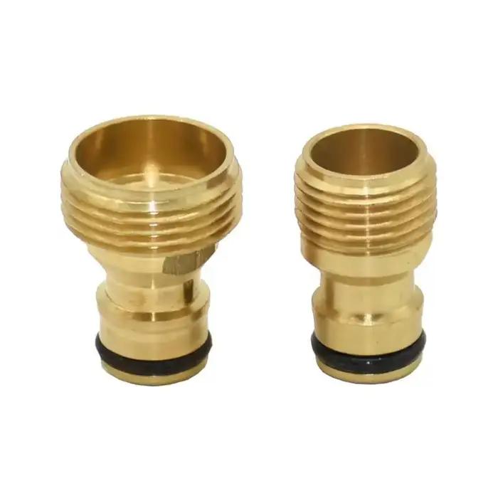 Joendoco-Connecteur rapide en laiton pour odorà eau, adaptateur de buse d'irrigation de jardin, file
