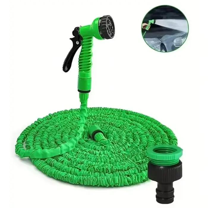 Tuyau d'arrosage rétractable durable avec buse de pulvérisation haute pression pour le lavage de voi