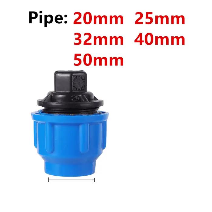 Séparateur d'eau du robinet en PVC PE, 20/25/32/40/50mm, connecteur de Valve rapide en plastique, ra