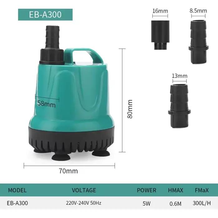 Pompe à eau Submersible, Circulation Ultra silencieuse, 220-240V, avec poignée, pour étang, Aquarium