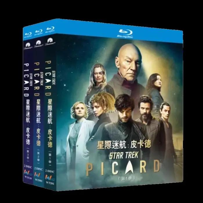 Star Trek : Picard Saison 1-3 BD Film TV Film 6-Disc Toutes les régions Nouvel coffret