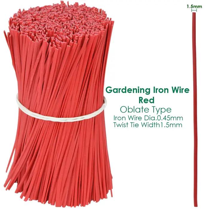 100 pièces vert jardinage vigne plantes grimpantes lignes d'attache de câble supports de plantes piè