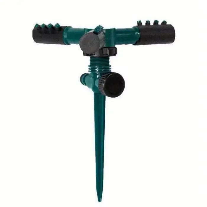 Automatique 360 °   Système d'arrosage rotatif d'arrosage de jardin pour parterre de fleurs de cour 