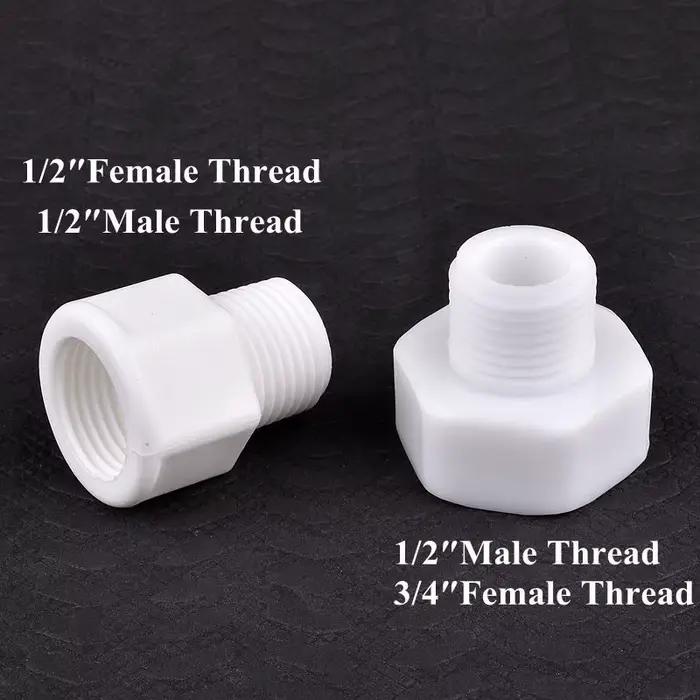 Connecteur de douille à filetage mâle/femelle, 1 à 20 pièces, 1/2 "3/4" 1 ", égal/réducteur, Joint d