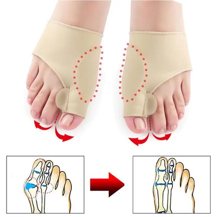 Séparateur d'orteils, correcteur d'hallux Valgus, marteau, lisseur d'orteils, soulagement de la doul