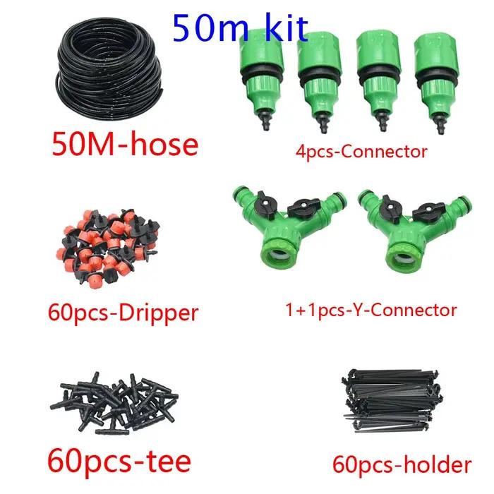 Système d'irrigation goutte à goutte bricolage, arrosage automatique, tuyau d'arrosage, micro kits a