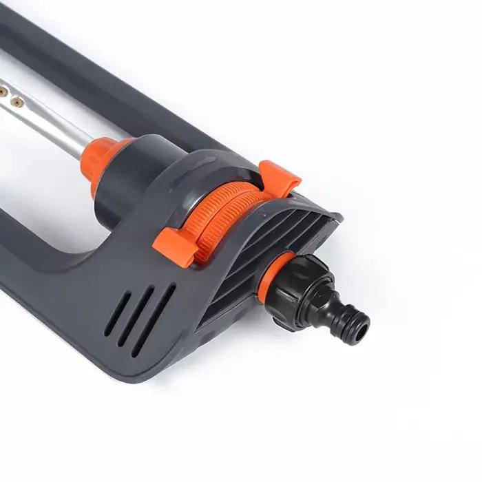 Arroseur de pelouse oscillant avec 4 modes, arroseurs de jardin avec buse à 19 trous pour le refroid